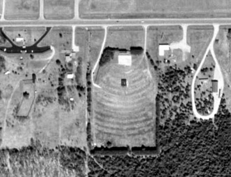 Cinema 2 Drive-In Theatre - Aerial - Photo From Terraserver